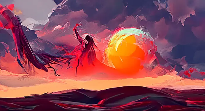 Generated AI Art Style Pictureusing text