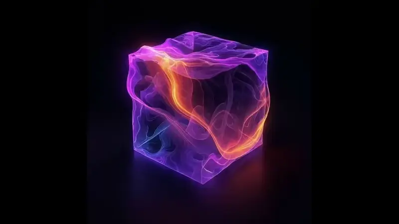 Abstract purple and blue background